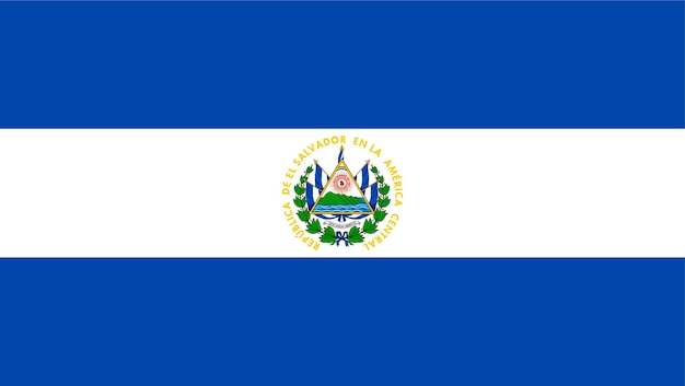 Bandera de El Salvador Bandera Nación