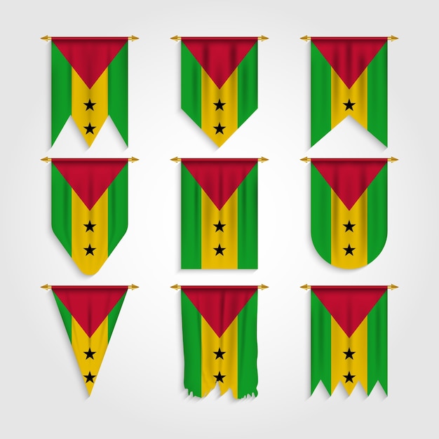 Bandera de Santo Tomé en diferentes formas, Bandera de Santo Tomé en varias formas