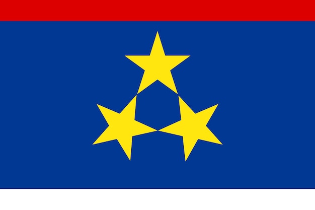 Bandera simple de Vojvodina