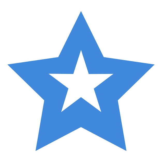 Bandera de Somalia en forma de diseño Bandera somalí