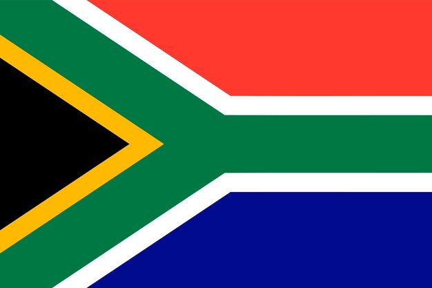 Bandera de Sudáfrica