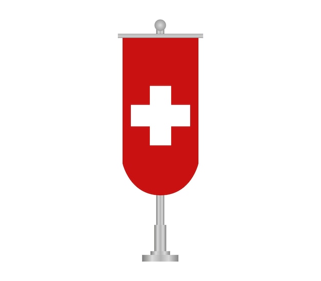 Vector bandera suiza