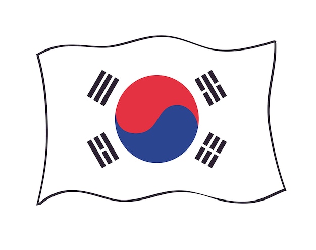 Bandera surcoreana