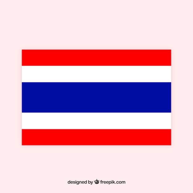 Bandera de tailandia