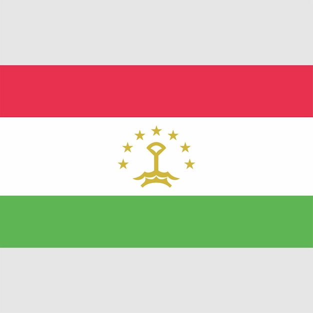 Una bandera de Tayikistán