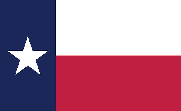 Bandera de texas en forma de círculo redondo bandera del estado de texas