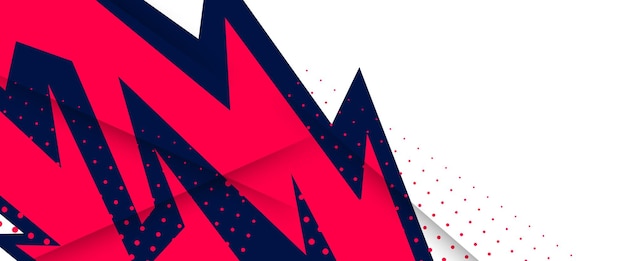 bandera de textura de carreras de velocidad abstracta de deportes roja y azul ilustración vectorial de patrones geométricos diseño de bandera de carreras con rayas gráficas para vehículos de carreras, carreras, rallyes, aventuras y librea