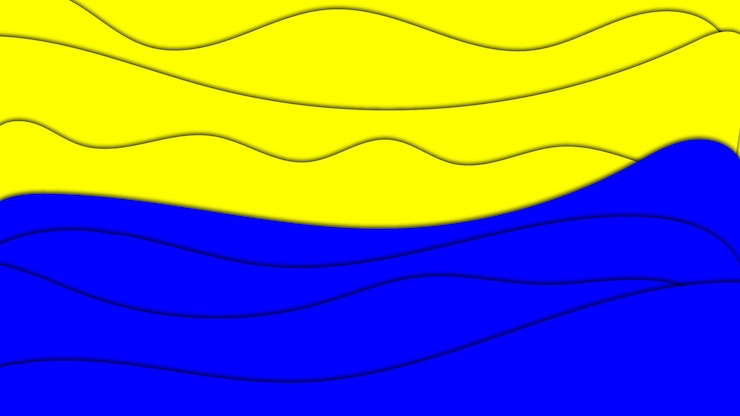 Vector bandera ucraniana