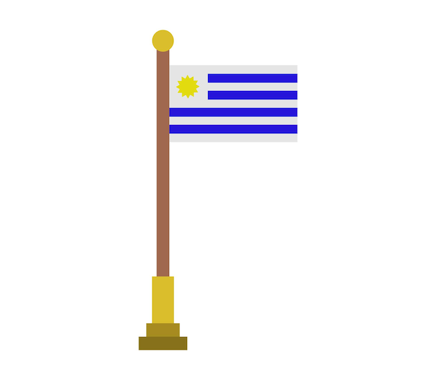 Bandera uruguaya