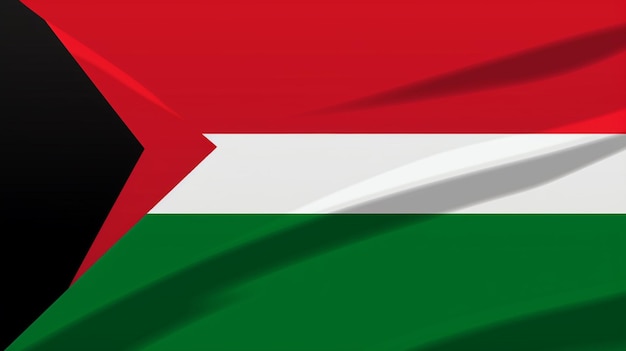 Bandera del vector de Palestina