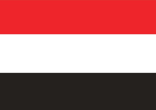 La bandera del Yemen