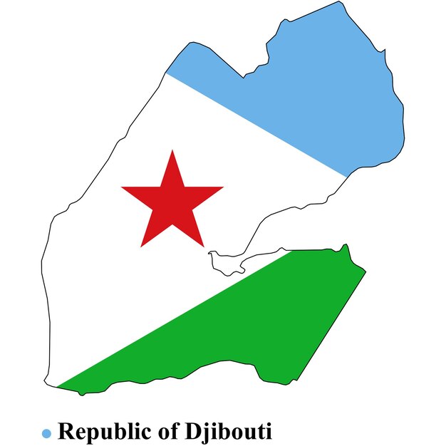 bandera de yibuti