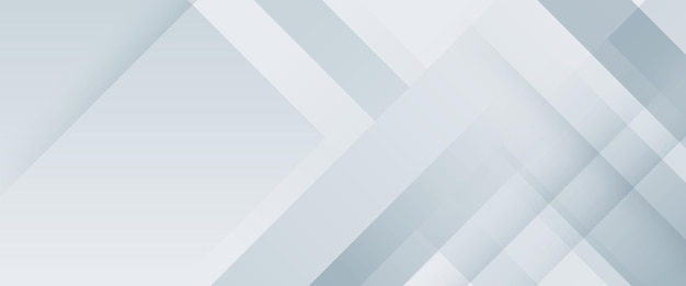 Banderas abstractas vectoriales blancas con formas geométricas simples para diseño de portadas, diseño de libros, carteles, portadas de CD, folletos, fondos de sitios web o publicidad