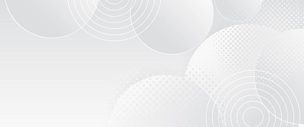 Banderas abstractas vectoriales blancas con formas geométricas simples para diseño de portadas, diseño de libros, carteles, portadas de CD, folletos, fondos de sitios web o publicidad
