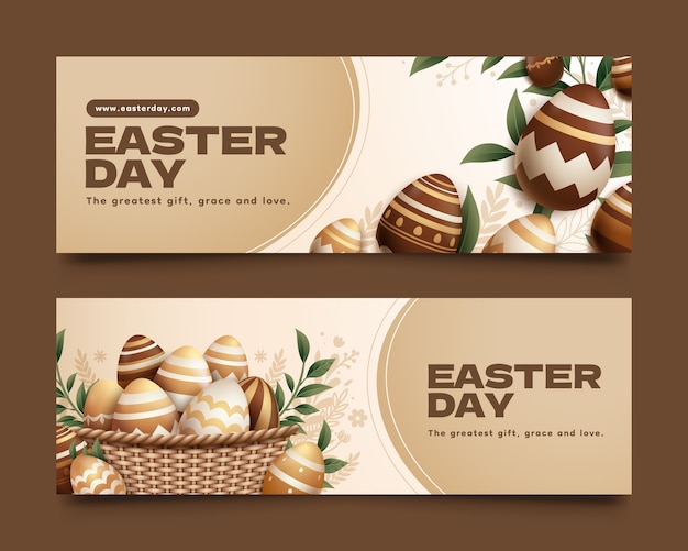 Banderas del día de pascua