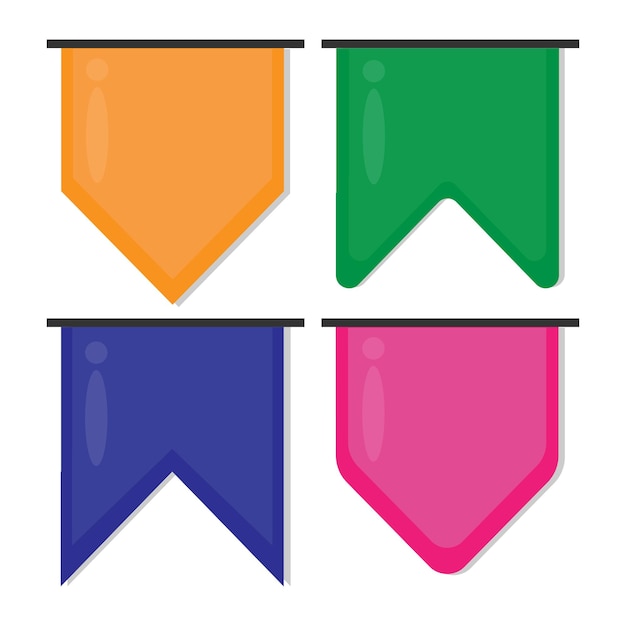 Banderas de los festivales de junio brasileños