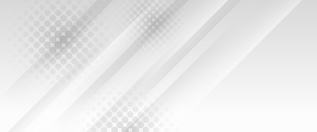 Banderas modernas de forma geométrica abstractas vectoriales blancas para banderas de sitios web, folletos, carteles, folletos y portadas