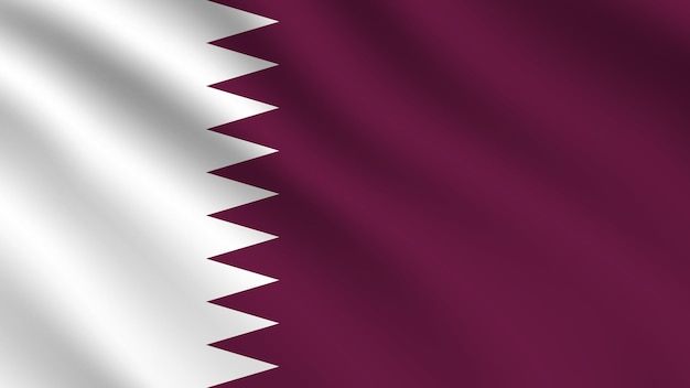 Banderas realistas de qatar