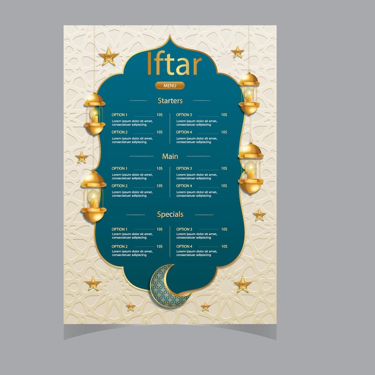 Vector banderas verticales de ramadan kareem con silueta de media luna y cúpula de la mezquita ilustración vectorial para gr