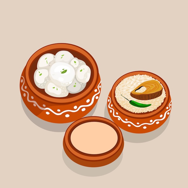Bangla pohela boishakh comida