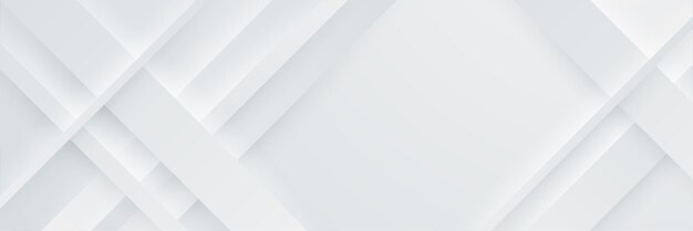 Banner abstracto blanco Diseño blanco vectorial mínimo Ilustración vectorial Plantilla de fondo de patrón de banner de diseño gráfico abstracto vectorial