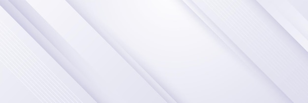 Vector banner abstracto blanco diseño blanco vectorial mínimo ilustración vectorial plantilla de fondo de patrón de banner de diseño gráfico abstracto vectorial