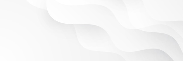 Banner abstracto blanco Diseño blanco vectorial mínimo Ilustración vectorial Plantilla de fondo de patrón de banner de diseño gráfico abstracto vectorial