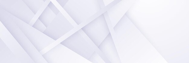 Banner abstracto blanco Diseño blanco vectorial mínimo Ilustración vectorial Plantilla de fondo de patrón de banner de diseño gráfico abstracto vectorial