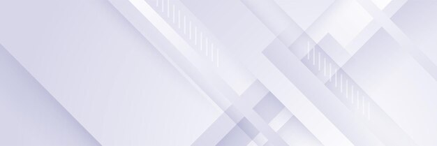Banner abstracto blanco Diseño blanco vectorial mínimo Ilustración vectorial Plantilla de fondo de patrón de banner de diseño gráfico abstracto vectorial