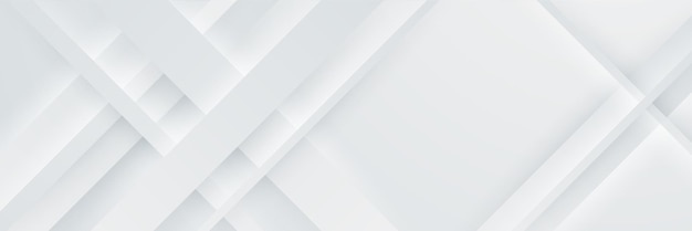 Banner abstracto blanco Diseño blanco vectorial mínimo Ilustración vectorial Plantilla de fondo de patrón de banner de diseño gráfico abstracto vectorial