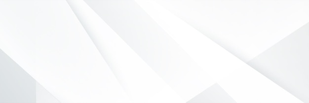 Banner abstracto blanco Diseño blanco vectorial mínimo Ilustración vectorial Plantilla de fondo de patrón de banner de diseño gráfico abstracto vectorial
