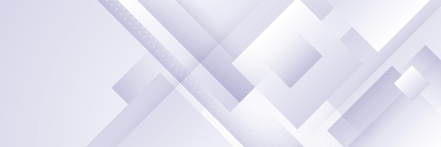 Banner abstracto blanco Diseño blanco vectorial mínimo Ilustración vectorial Plantilla de fondo de patrón de banner de diseño gráfico abstracto vectorial