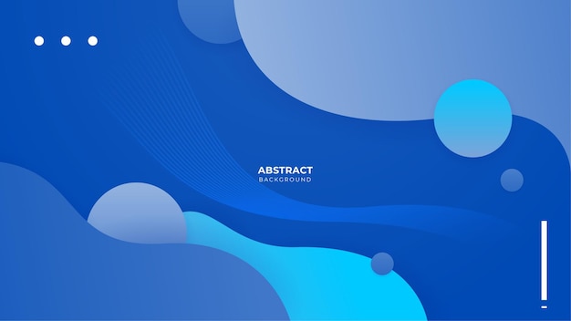 Banner azul geométrico mínimo formas geométricas fondo de tecnología ligera diseño abstracto Ilustración vectorial diseño gráfico abstracto patrón de banner fondo de presentación plantilla web