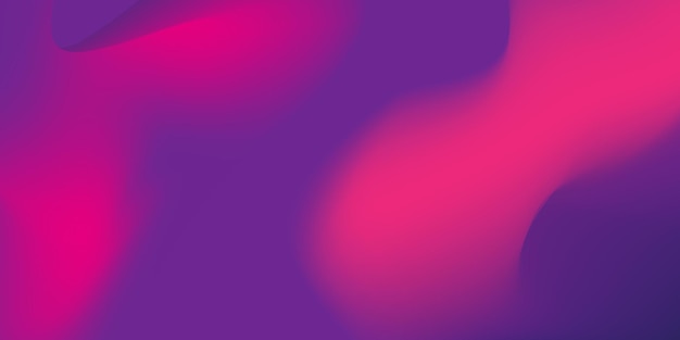 Banner borroso degradado rosa, azul, violeta y violeta. Fondo romántico vacío. Textura abstracta. ilustración vectorial