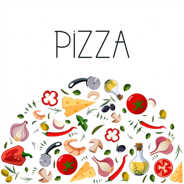 Banner para caja de pizza.