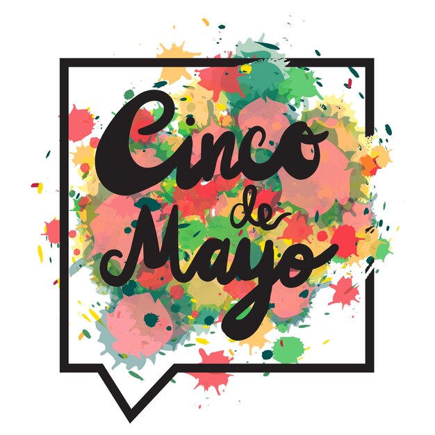 Banner del cinco de mayo