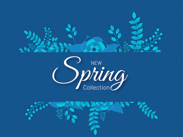 Banner de colección de primavera