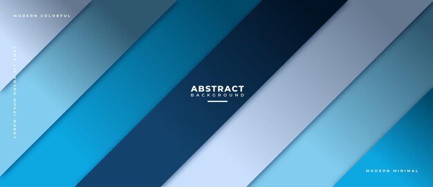 Banner de composición de formas geométricas abstractas