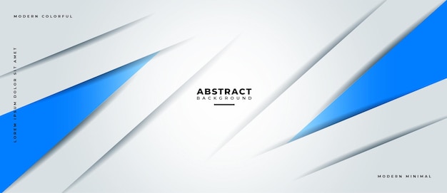 Banner de composición de formas geométricas abstractas