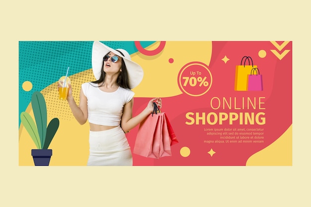 Banner de compra en línea