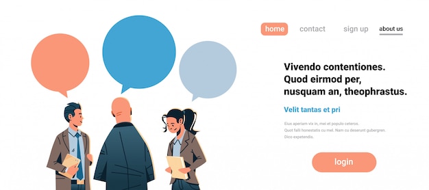 banner de comunicación empresarial