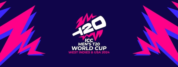 Banner para la Copa del Mundo T20 de hombres 2024