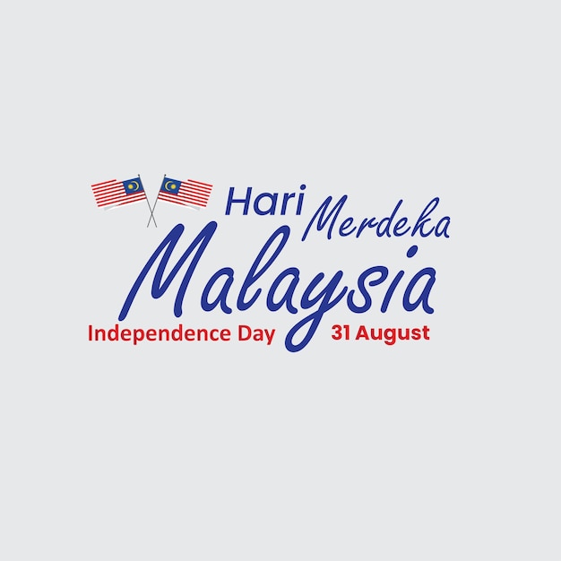 Vector banner día de la independencia de malasia-9