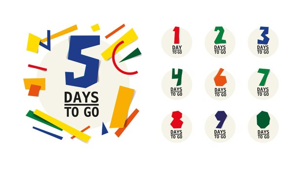 El banner de los días restantes de la cuenta regresiva calcula el tiempo de venta