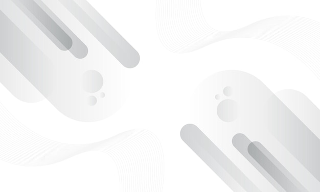 Banner de diseño abstracto de fondo blanco moderno para la presentación de negocios
