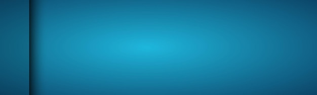 Banner de diseño de material azul Cabecera web moderna Ilustración vectorial en pantalla ancha