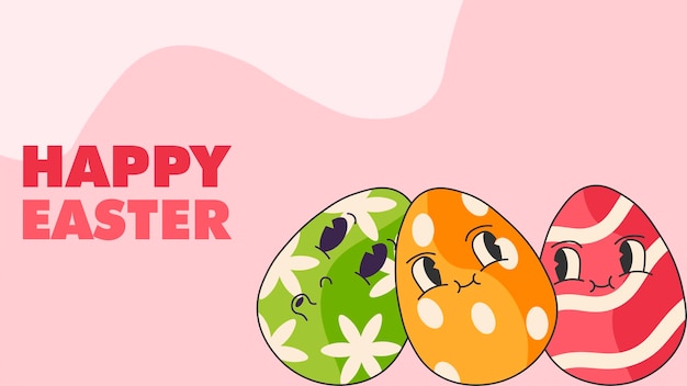 banner de diseño de venta del día de pascua, póster o publicación en redes sociales