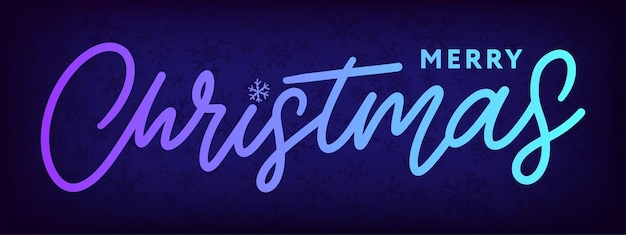 Banner Feliz Navidad vacaciones año nuevo letra fuente ilustración vectorial