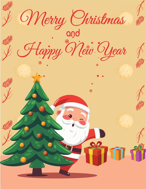 Banner de feliz navidad