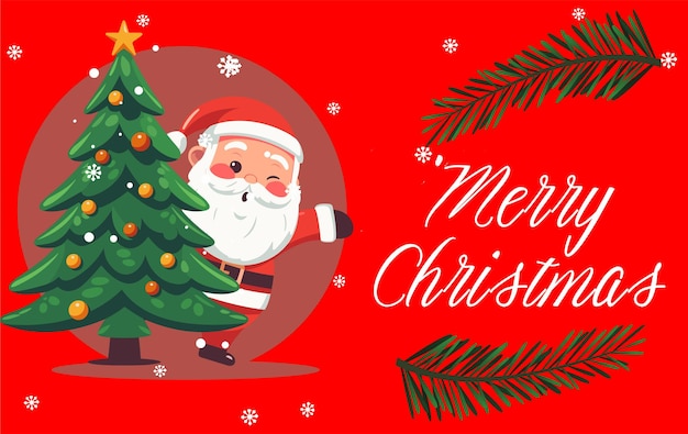 Banner de feliz navidad